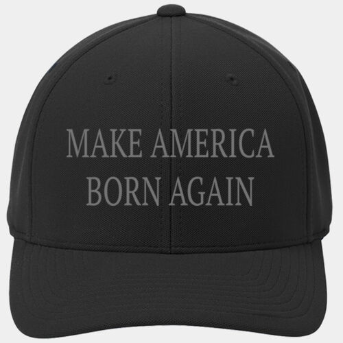 Make America Born Again - Flexfit 110 ® & Dry Mini Pique Cap Thumbnail