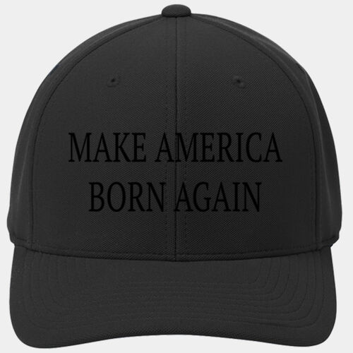 Make America Born Again - Flexfit 110 ® & Dry Mini Pique Cap Thumbnail